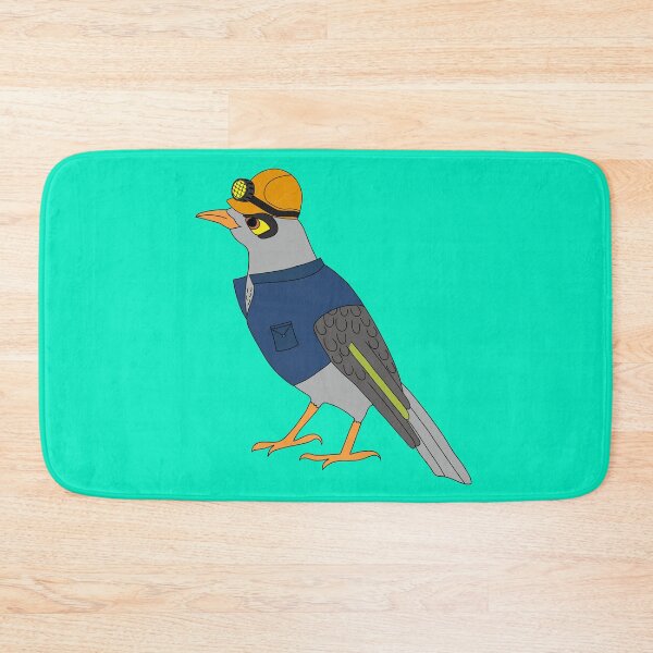 Item preview, Noisy miner FIFO on Aqua designed and sold by Digitaldingo.