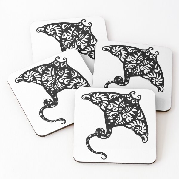 Item preview, Tribal manta ray designed and sold by Chrisboerlage.