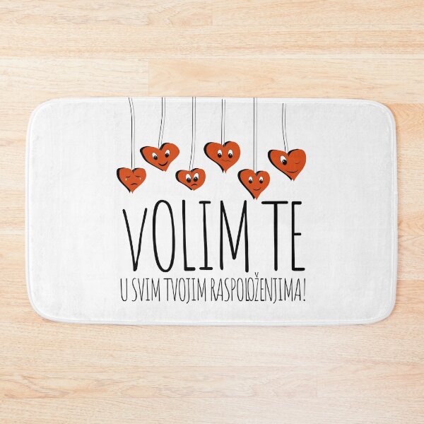 Item preview, "Volim te u svim tvojim raspoloženjima" designed and sold by MC Art Studio.