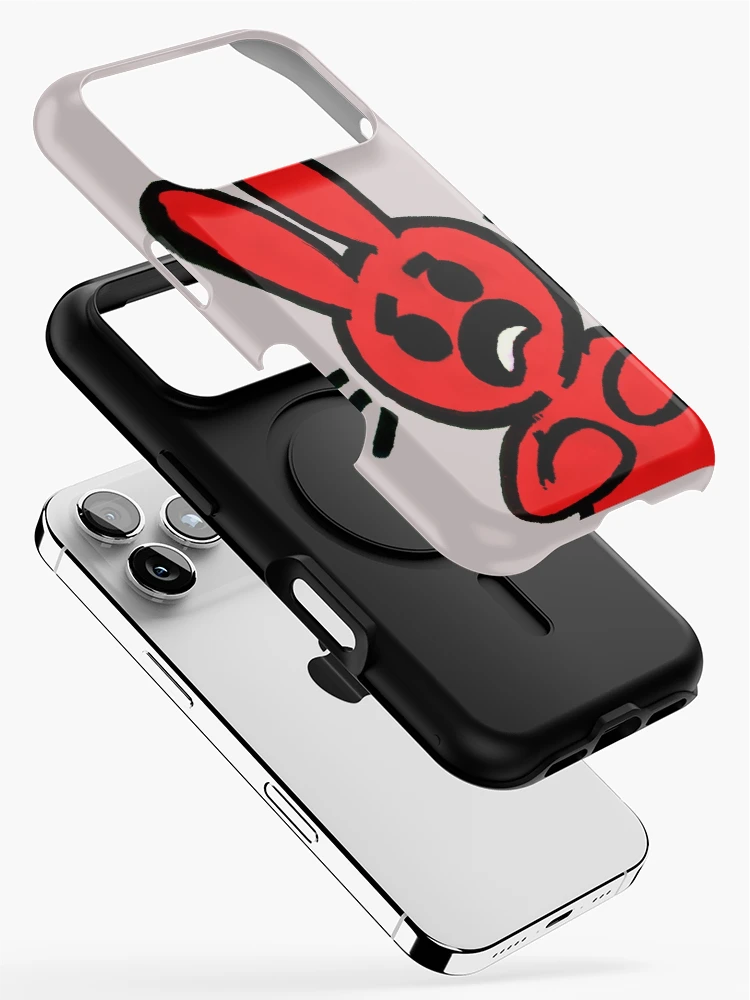 Thumbnail 2 of 4, iPhone Case, Scared Rabbit designed and sold by Phosfate.
