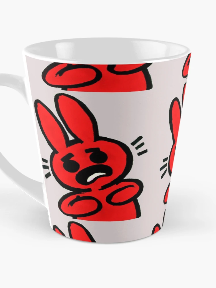 Thumbnail 3 of 4, Coffee Mug, Scared Rabbit designed and sold by Phosfate.