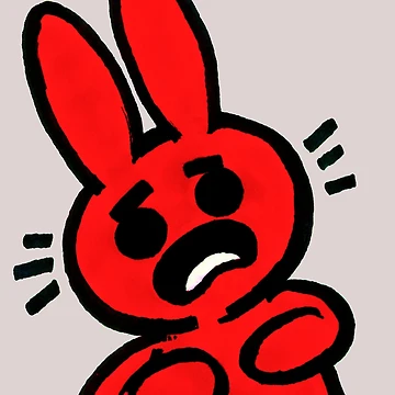 Artwork thumbnail, Scared Rabbit by Phosfate