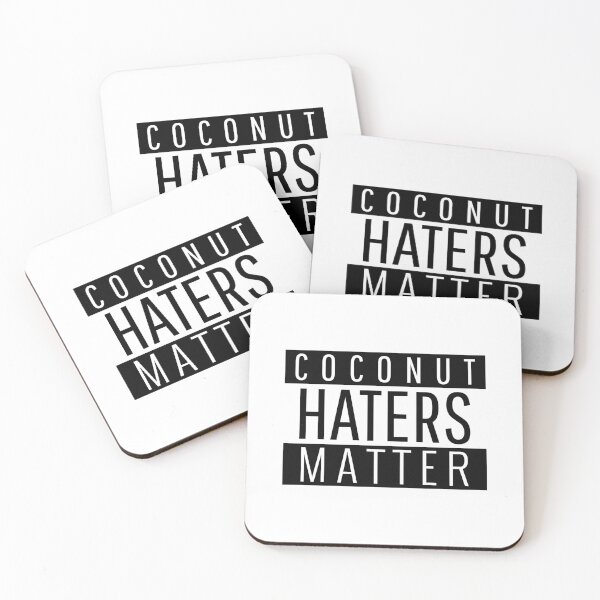 Item preview, Coconut Haters Matter - funny designed and sold by narilex.