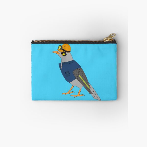 Item preview, Noisy miner FIFO on Blue designed and sold by Digitaldingo.