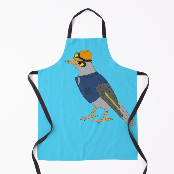 Item preview, Noisy miner FIFO on Blue designed and sold by Digitaldingo.