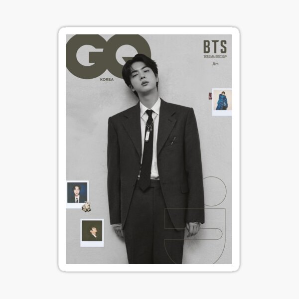 JIN - VOGUE KOREA Sticker for Sale by Loona7