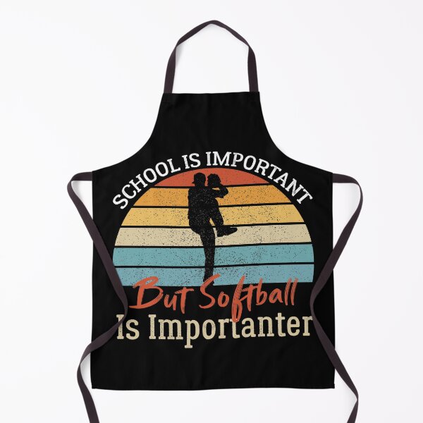 Item preview, School Is Important But Softball Is Importanter designed and sold by AEOPIN.