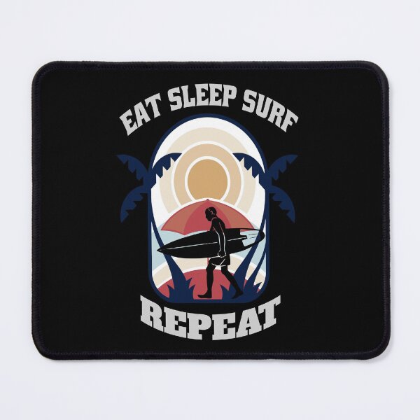 Item preview, Eat Sleep Surf Repeat-Funny Surfing Apparel Gifts for Surfers This Holiday designed and sold by DeeSignTShirts.