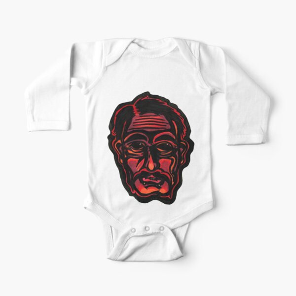 Red Long Sleeve Baby One-Piece