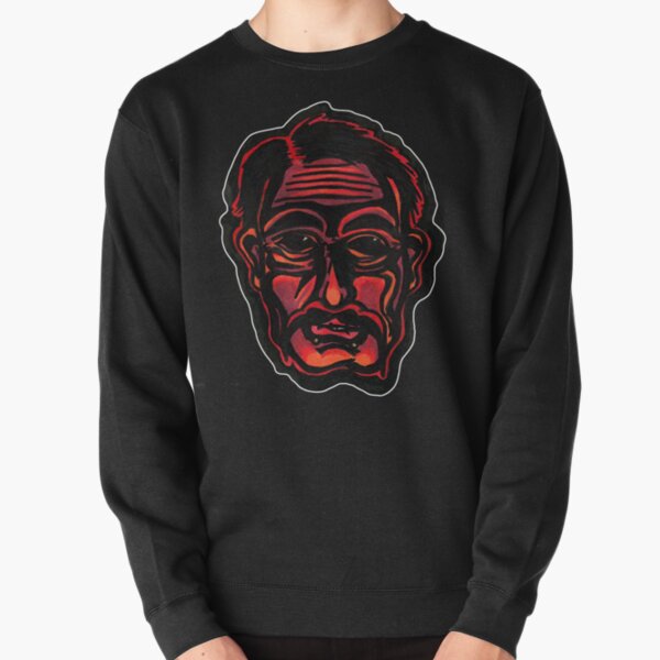Red Pullover Sweatshirt