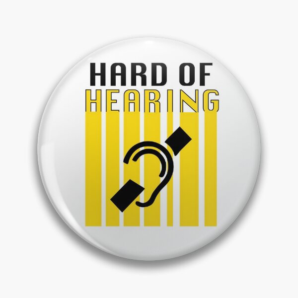 Item preview, Hard of Hearing designed and sold by art368.