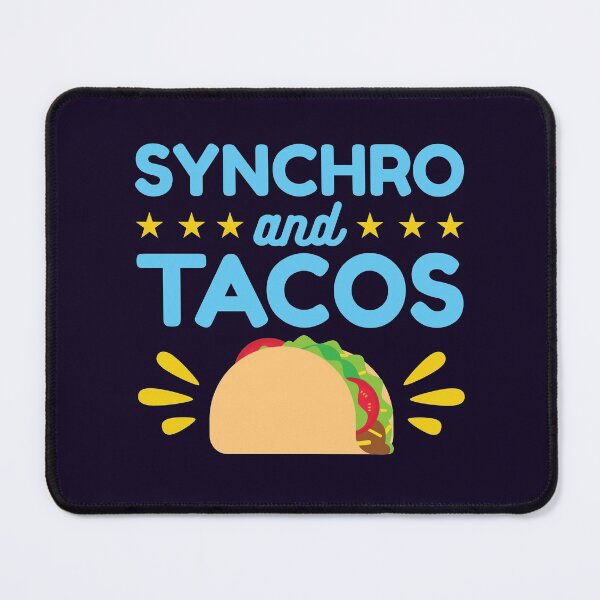 Item preview, Synchro and Tacos Synchronized Swimming Artistic Swimmer designed and sold by jaygo.