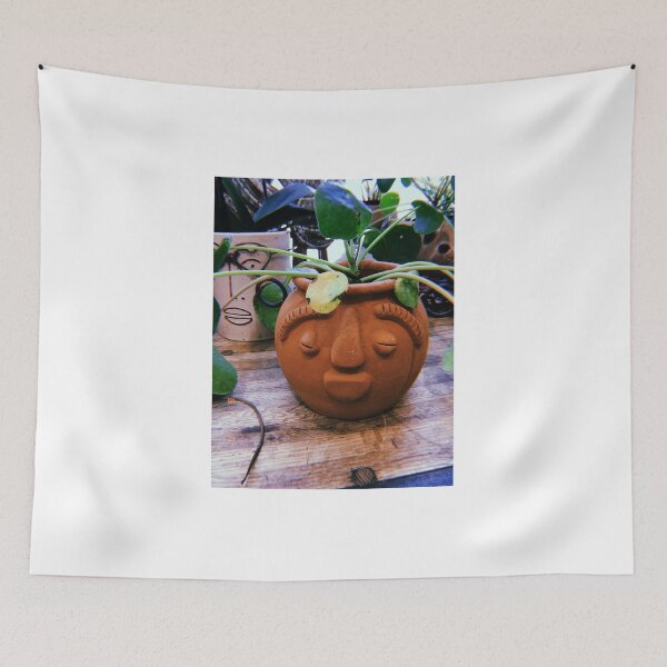 Item preview, Sleepy Potted Plant designed and sold by AshTreeCrtvCo.