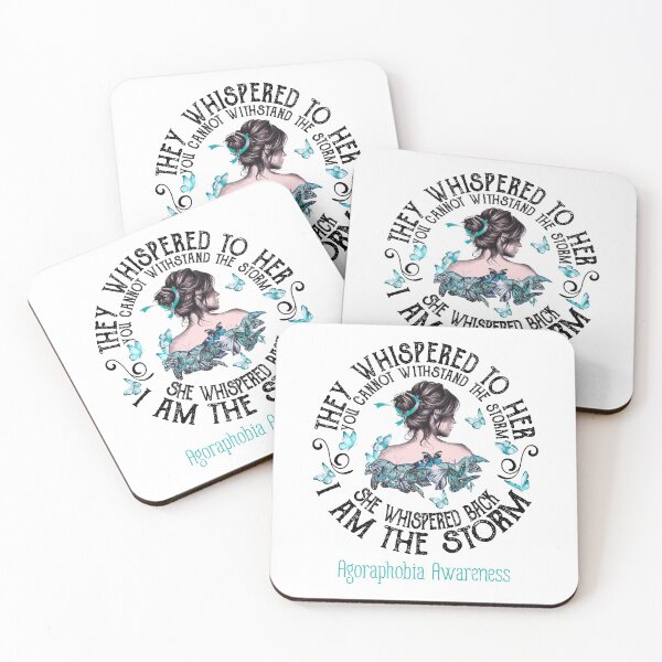 Item preview, Women I Am The Storm Agoraphobia Warrior designed and sold by Grooffos.