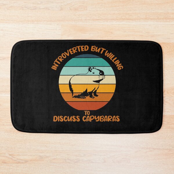 Item preview, Introverted But Willing To Discuss Capybaras designed and sold by YSNbr.