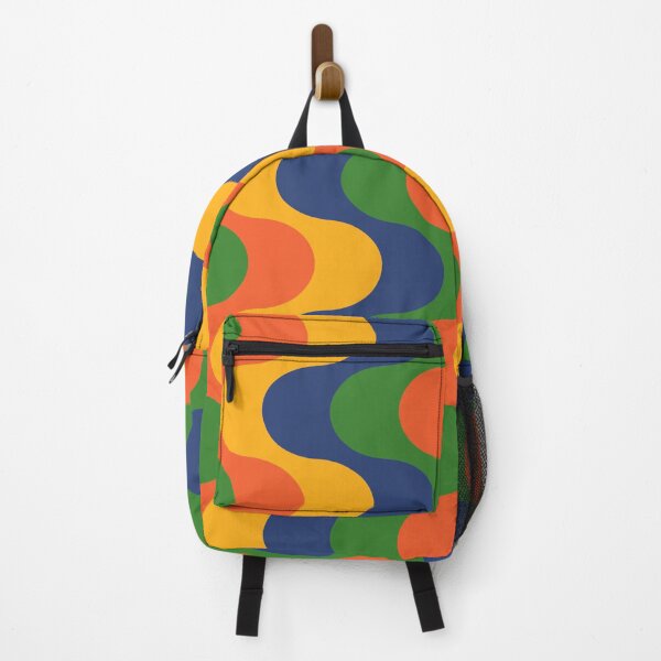 Item preview, Retro Psychedelic Stripe Pattern 765 designed and sold by tonymagnerart.