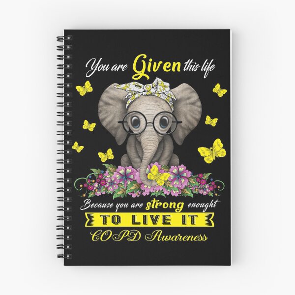 Item preview, COPD Warrior Cute Elephant Lover Gifts designed and sold by Adropine.