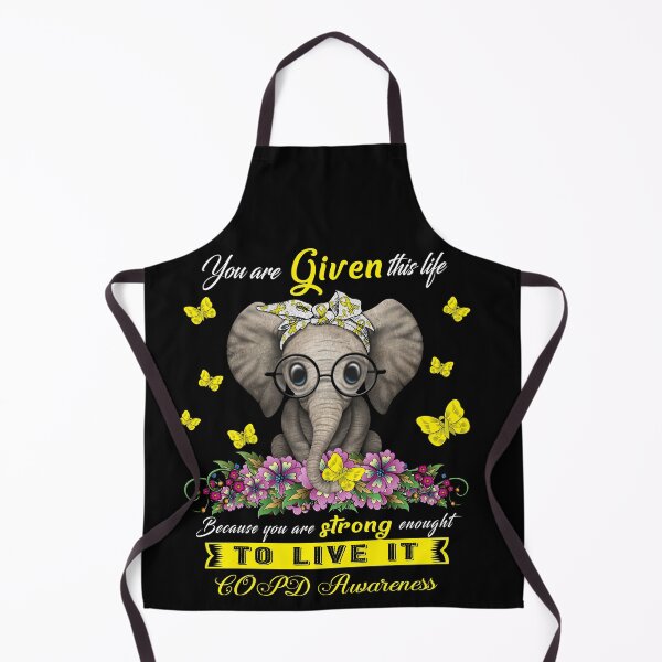 Item preview, COPD Warrior Cute Elephant Lover Gifts designed and sold by Adropine.