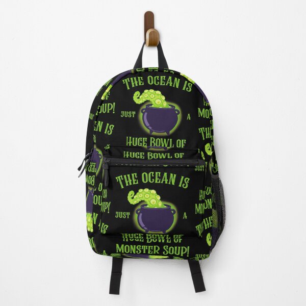 Item preview, The Ocean Is Just A Huge Bowl Of Monster Soup Funny Octopus designed and sold by Zurickdesigns.