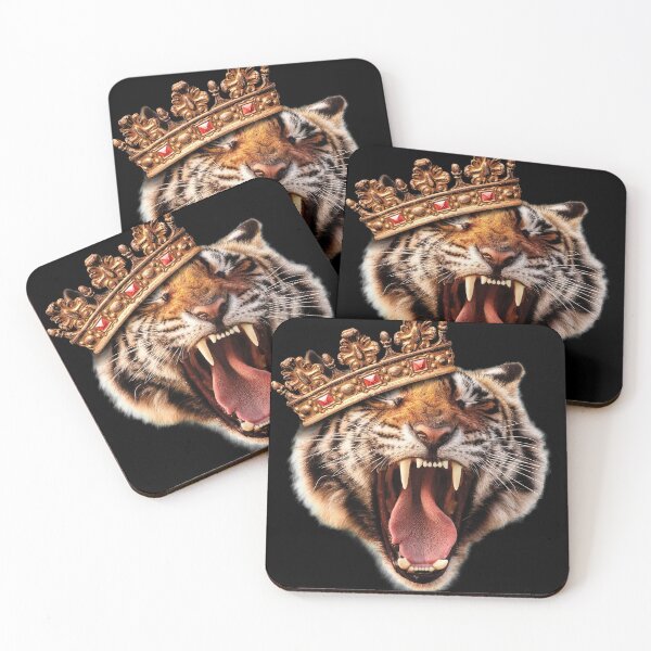 Item preview, Tiger king with crown designed and sold by ChaosEdits.