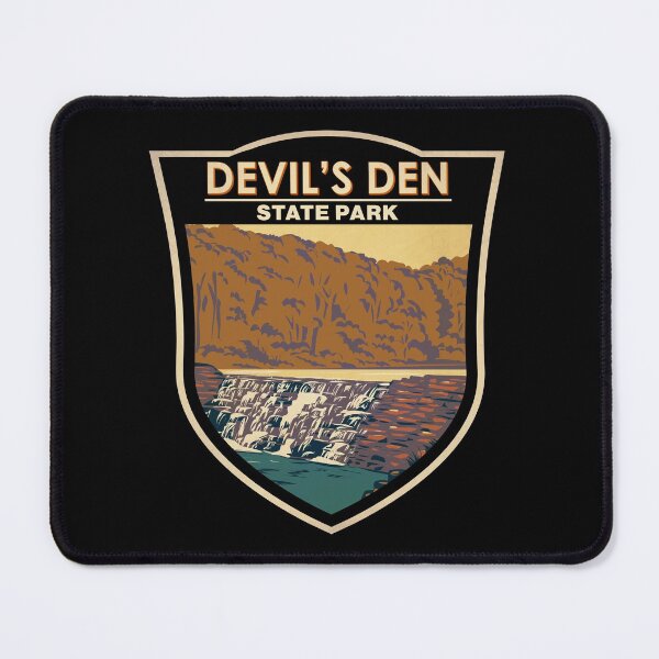 Item preview, Devils Den State Park Arkansas Badge designed and sold by KrisSidDesigns.