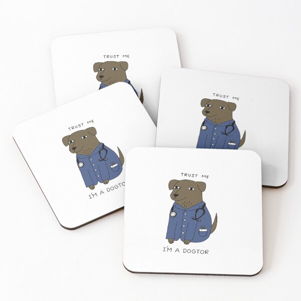Item preview, Trust me Im a Dogtor designed and sold by ElipseArt.