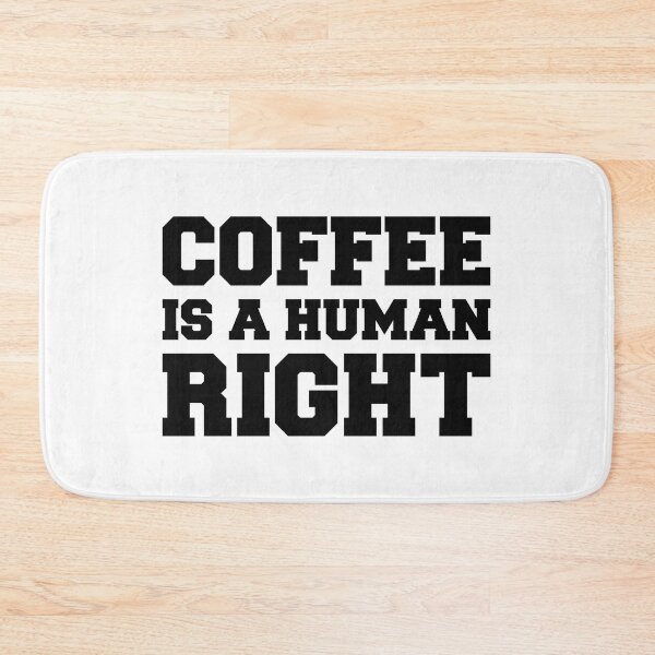 Item preview, Coffee is a human right coffee lovers gift designed and sold by Shorim.