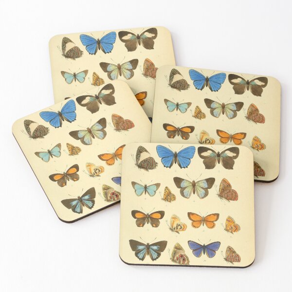 Item preview, VINTAGE BUTTERFLIES - COLOURFUL designed and sold by Kwayako.