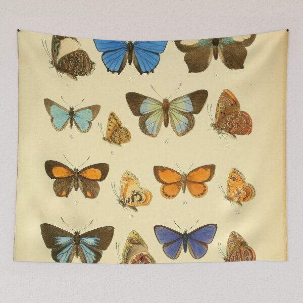 Item preview, VINTAGE BUTTERFLIES - COLOURFUL designed and sold by Kwayako.