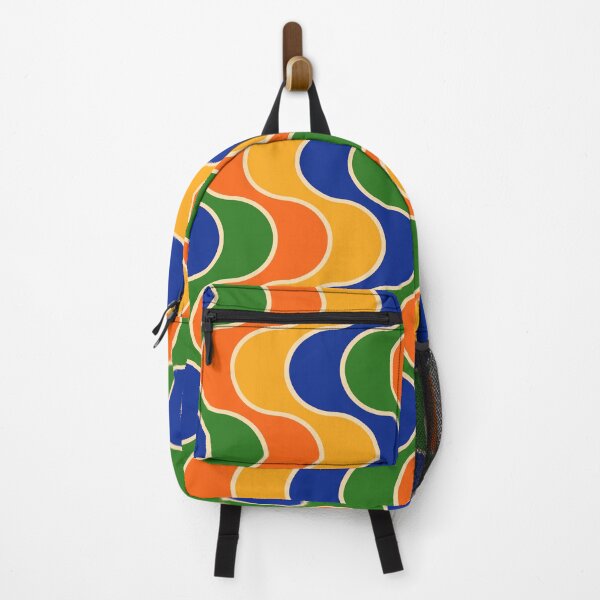 Item preview, Retro Psychedelic Stripe Pattern 782 designed and sold by tonymagnerart.
