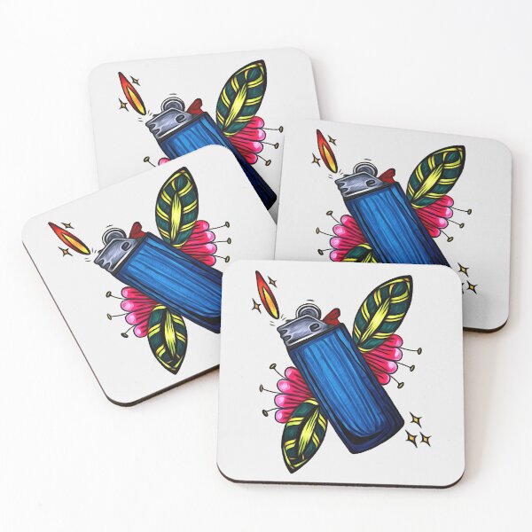 Item preview, Blue Lighter Tattoo designed and sold by Judy O'Brien.
