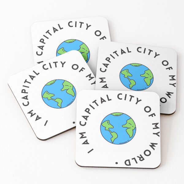 Item preview, I am capital city of my world designed and sold by MindOfCreation.