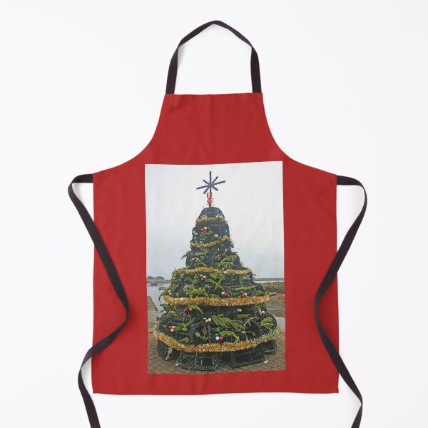 Item preview, Lobster Pot Christmas Tree, Emsworth, December 2021 designed and sold by RedHillDigital.