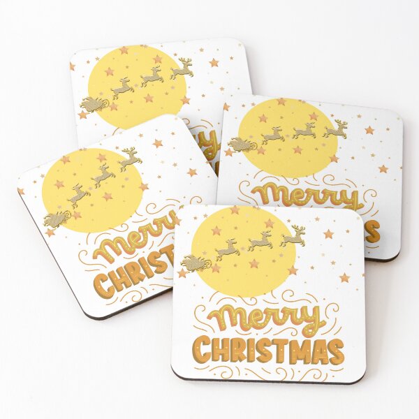 Artikelvorschau, Goldene Frohe Weihnachten entworfen und verkauft von iwolfys.