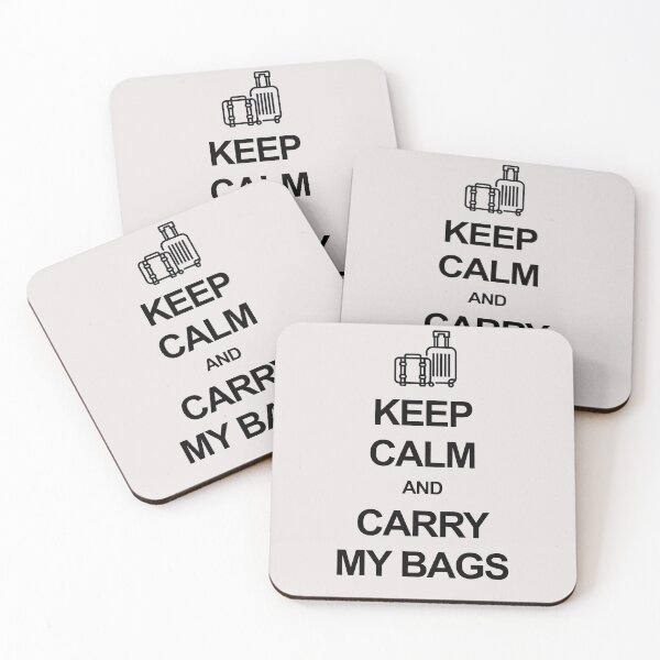Item preview, Keep calm and carry my bags designed and sold by Occupant9.