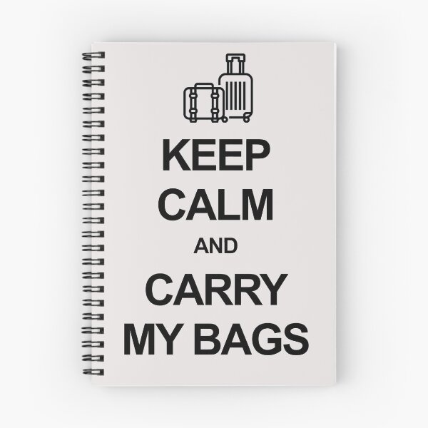 Item preview, Keep calm and carry my bags designed and sold by Occupant9.