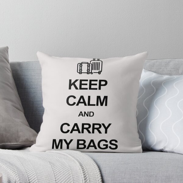 Item preview, Keep calm and carry my bags designed and sold by Occupant9.