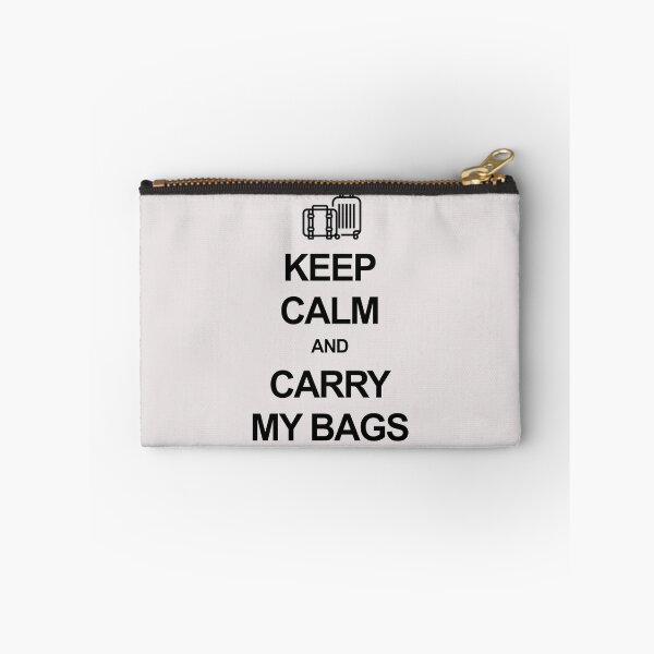 Item preview, Keep calm and carry my bags designed and sold by Occupant9.