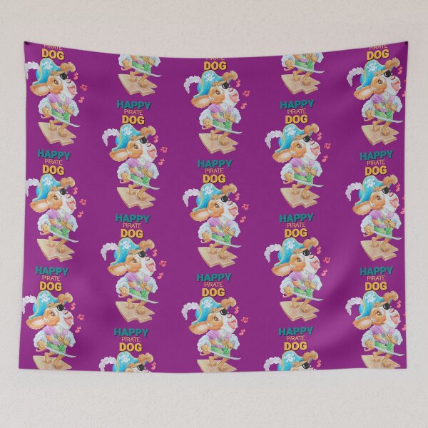 Item preview, Happy Pirate Dog  designed and sold by DennisKing.