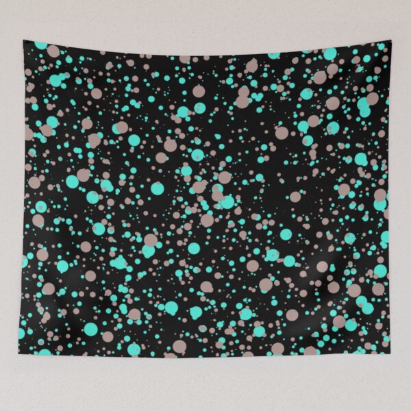 Item preview, blue, pink polka dots designed and sold by cutecrazytshirt.