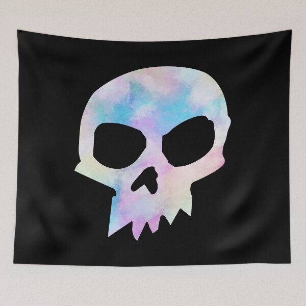 Item preview, Cid Skull Watercolor designed and sold by FandomTrading.