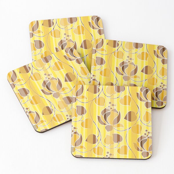 Item preview, Floral Good Vibration Yellow art by Miguel Matos Official designed and sold by MiguelMatosArt.