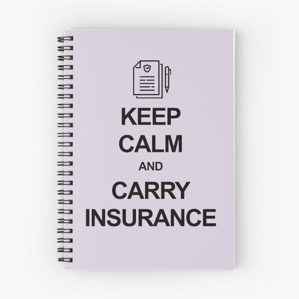 Item preview, Keep calm and carry insurance designed and sold by Occupant9.
