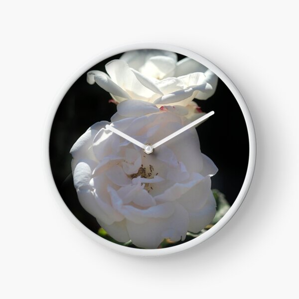 Item preview, White roses on black background designed and sold by olena2552.