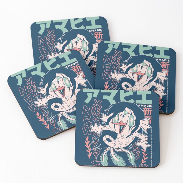 Item preview, Amabie Yokai Japanese Horror Design designed and sold by Haygoodies.