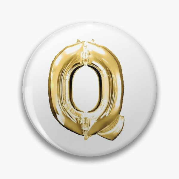 Item preview, Gold Foil Mylar Balloon Letter Q designed and sold by ArcherAshleyArt.