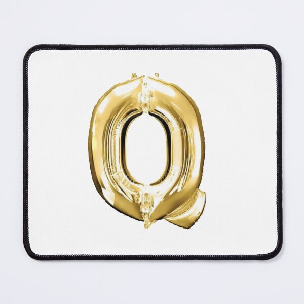 Item preview, Gold Foil Mylar Balloon Letter Q designed and sold by ArcherAshleyArt.