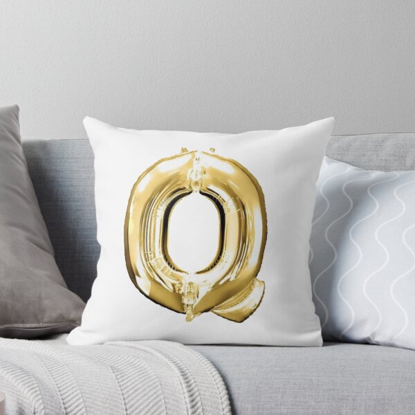 Item preview, Gold Foil Mylar Balloon Letter Q designed and sold by ArcherAshleyArt.