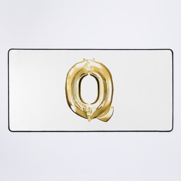 Item preview, Gold Foil Mylar Balloon Letter Q designed and sold by ArcherAshleyArt.