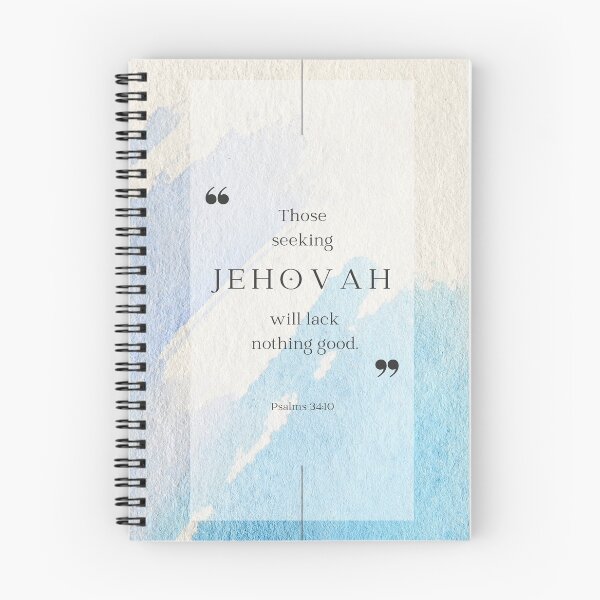 Item preview, Those seeking Jehovah will lack nothing good. - Psalms 34:10 designed and sold by Endenberry Designs.